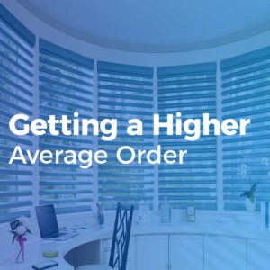 Getting Higher Average Order