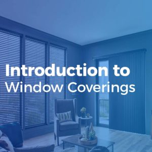 intro to window coverings