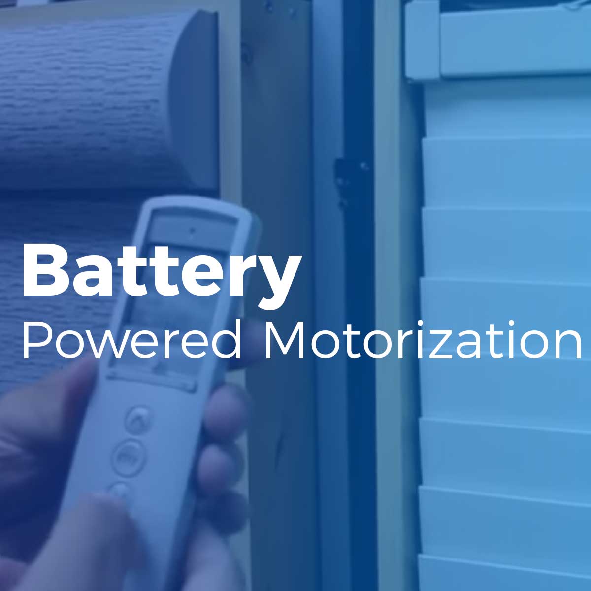 Battery Powered Motorization Window Covering World LMS